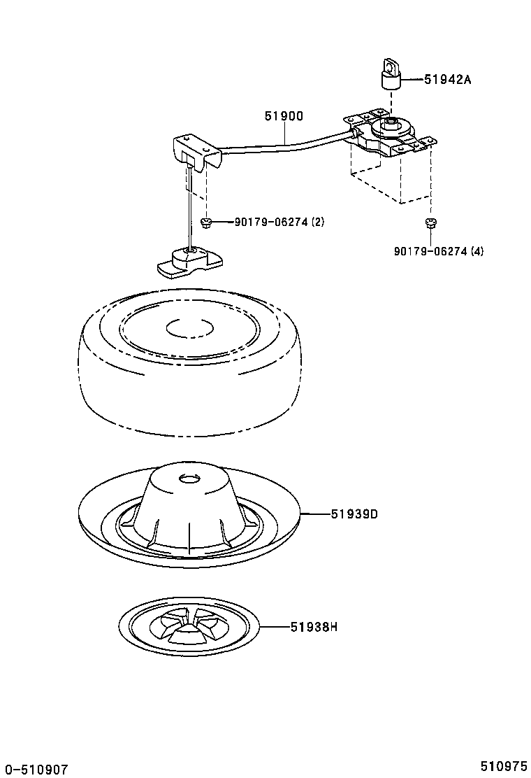  KLUGER |  SPARE WHEEL CARRIER