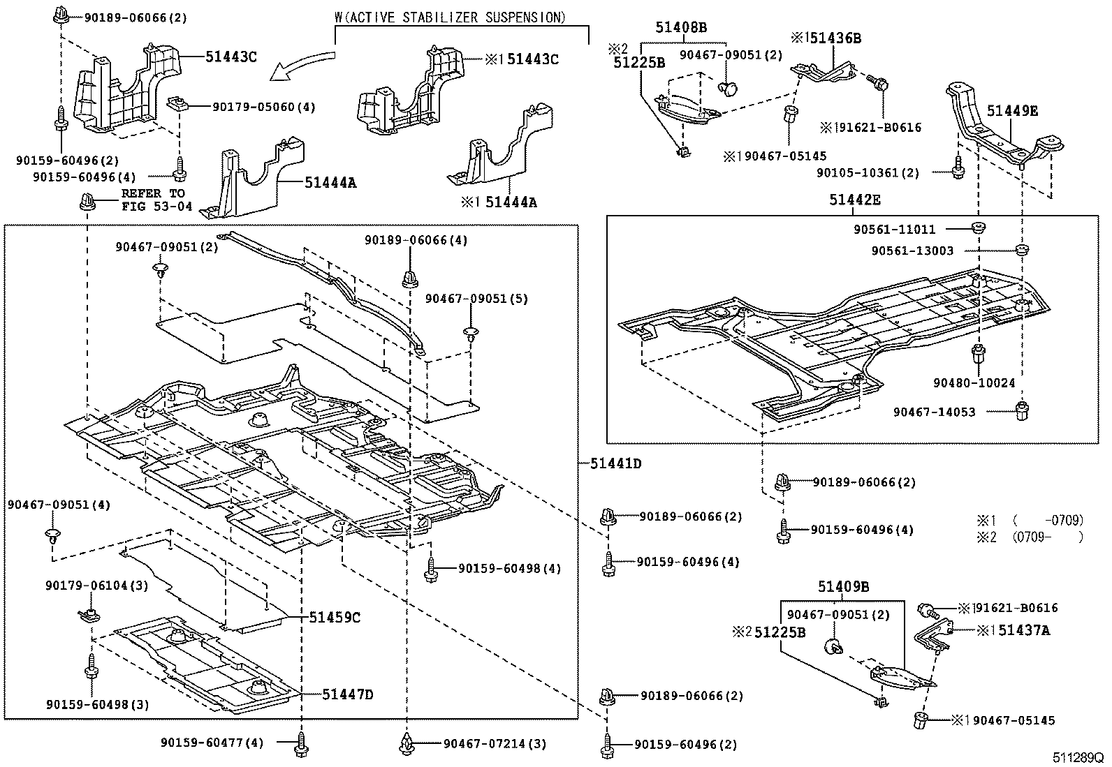  GS30 35 43 460 |  SUSPENSION CROSSMEMBER UNDER COVER