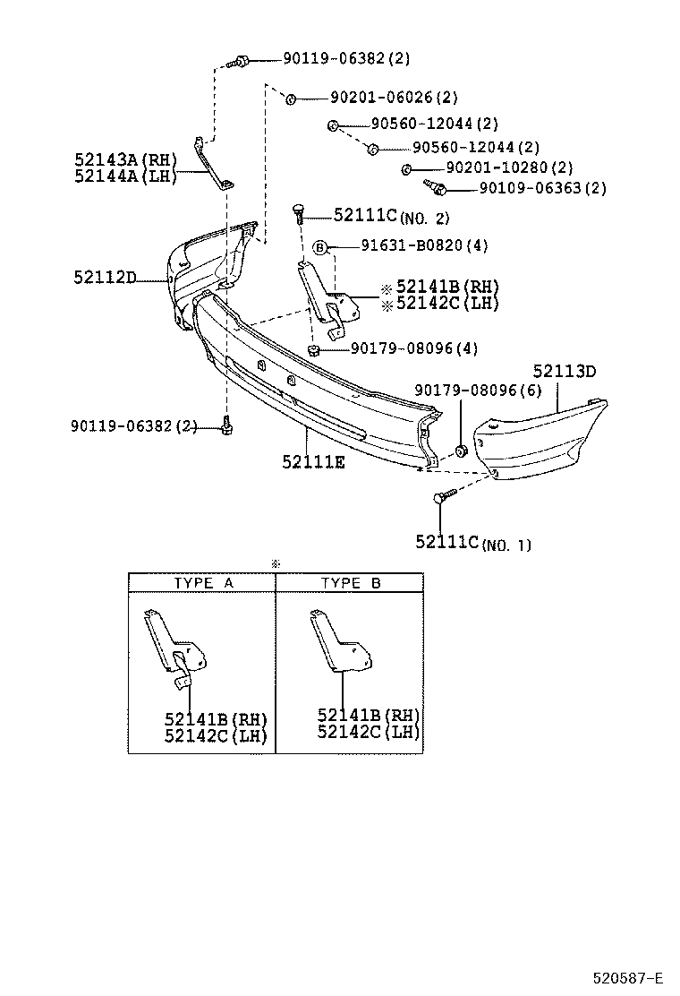  QUALIS |  FRONT BUMPER BUMPER STAY