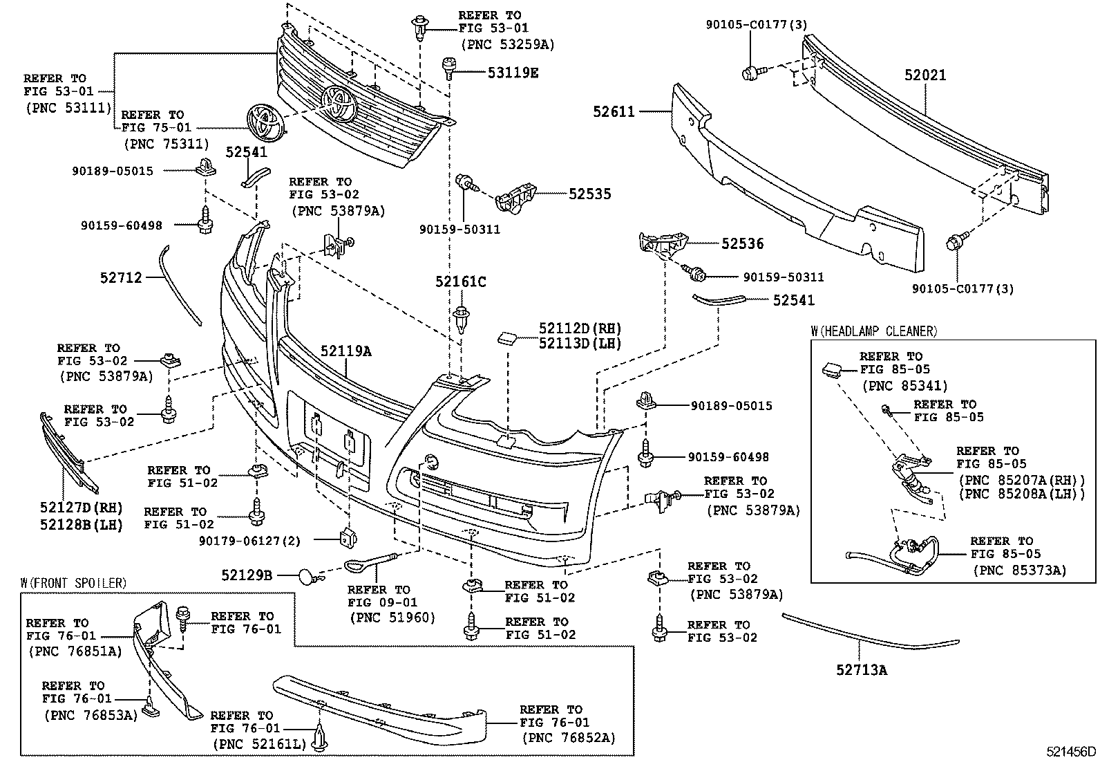  REIZ |  FRONT BUMPER BUMPER STAY