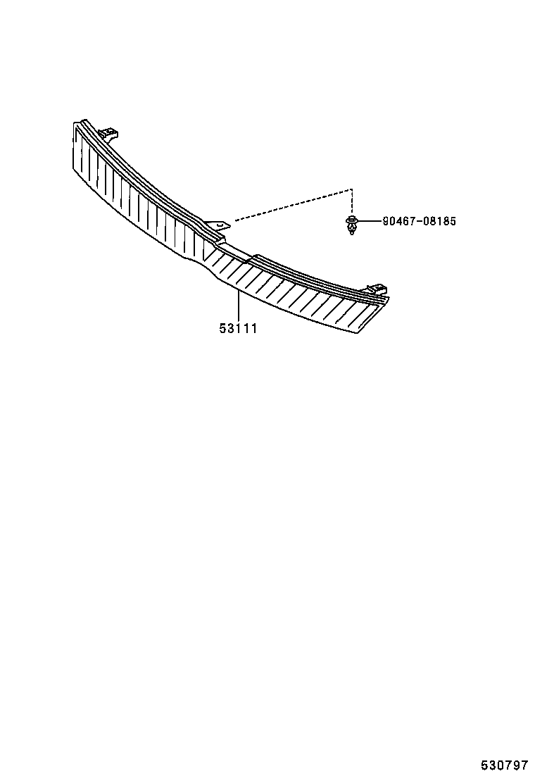  YARIS ECHO 4D |  RADIATOR GRILLE
