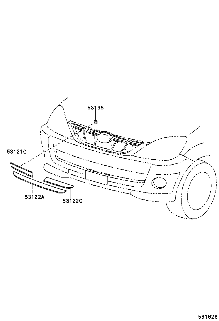  AVANZA |  RADIATOR GRILLE