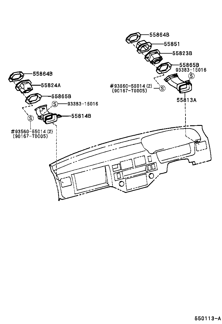  T U V |  FRONT VENTILATOR