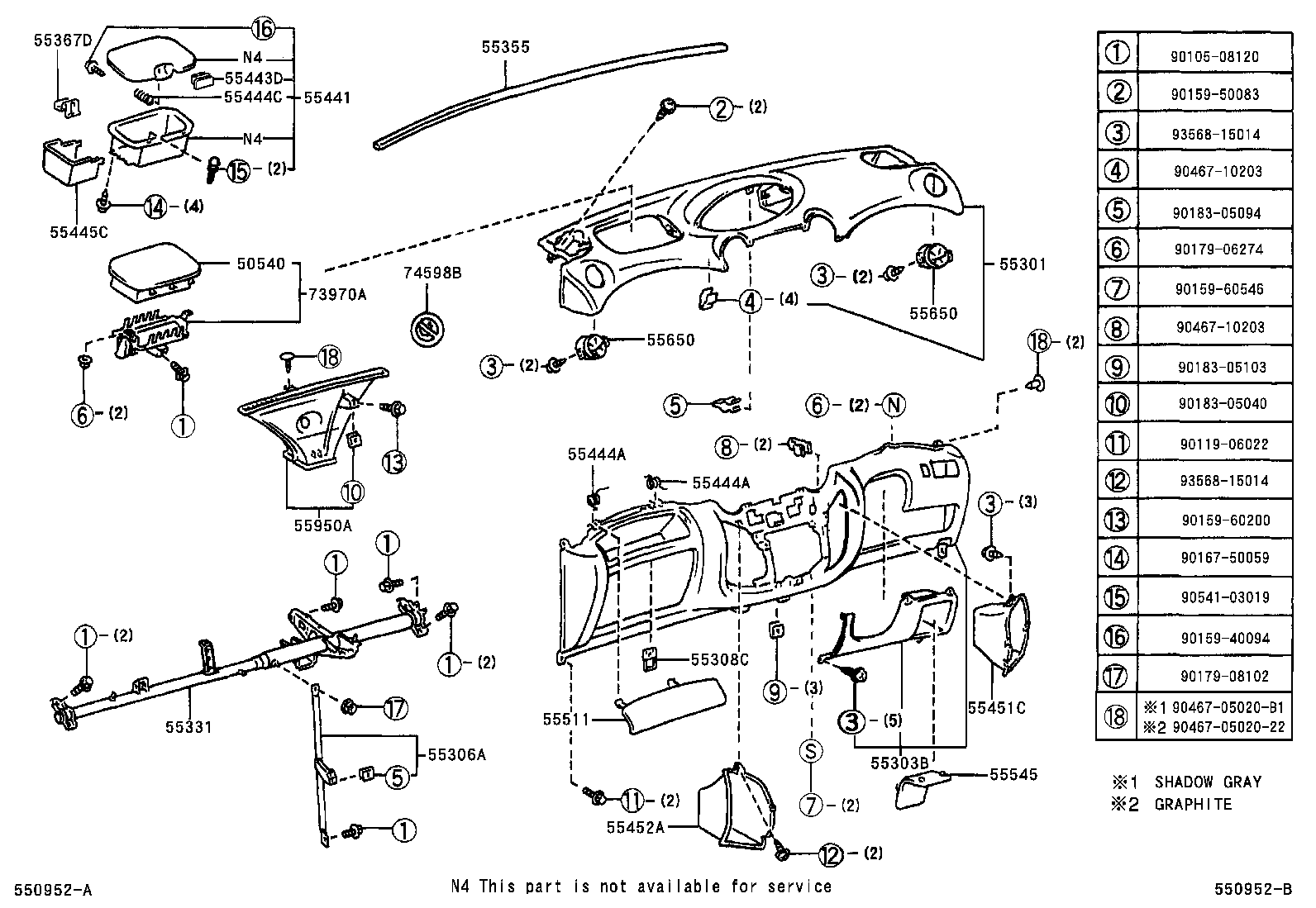  YARIS ECHO 3D 5D |  INSTRUMENT PANEL GLOVE COMPARTMENT
