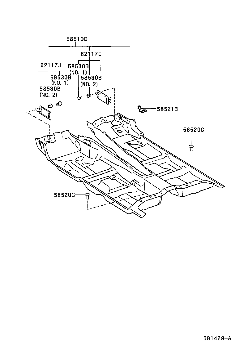  LS430 |  MAT CARPET