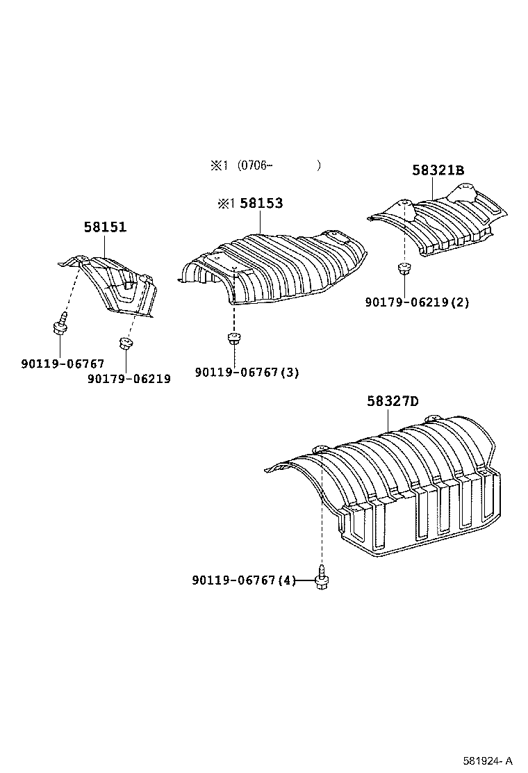  ALPHARD |  FLOOR INSULATOR