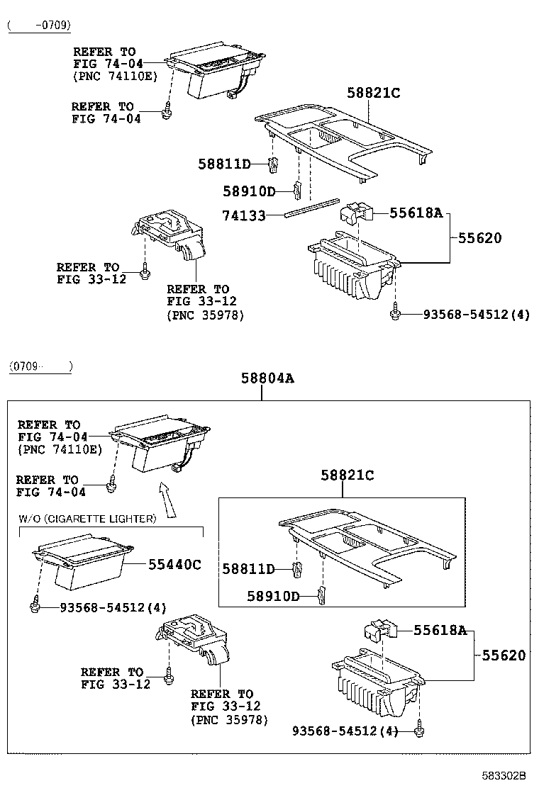  GS30 35 43 460 |  CONSOLE BOX BRACKET