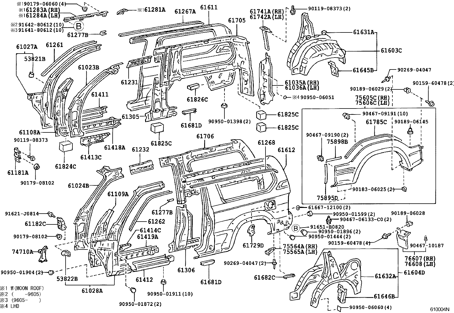  LAND CRUISER 90 |  SIDE MEMBER