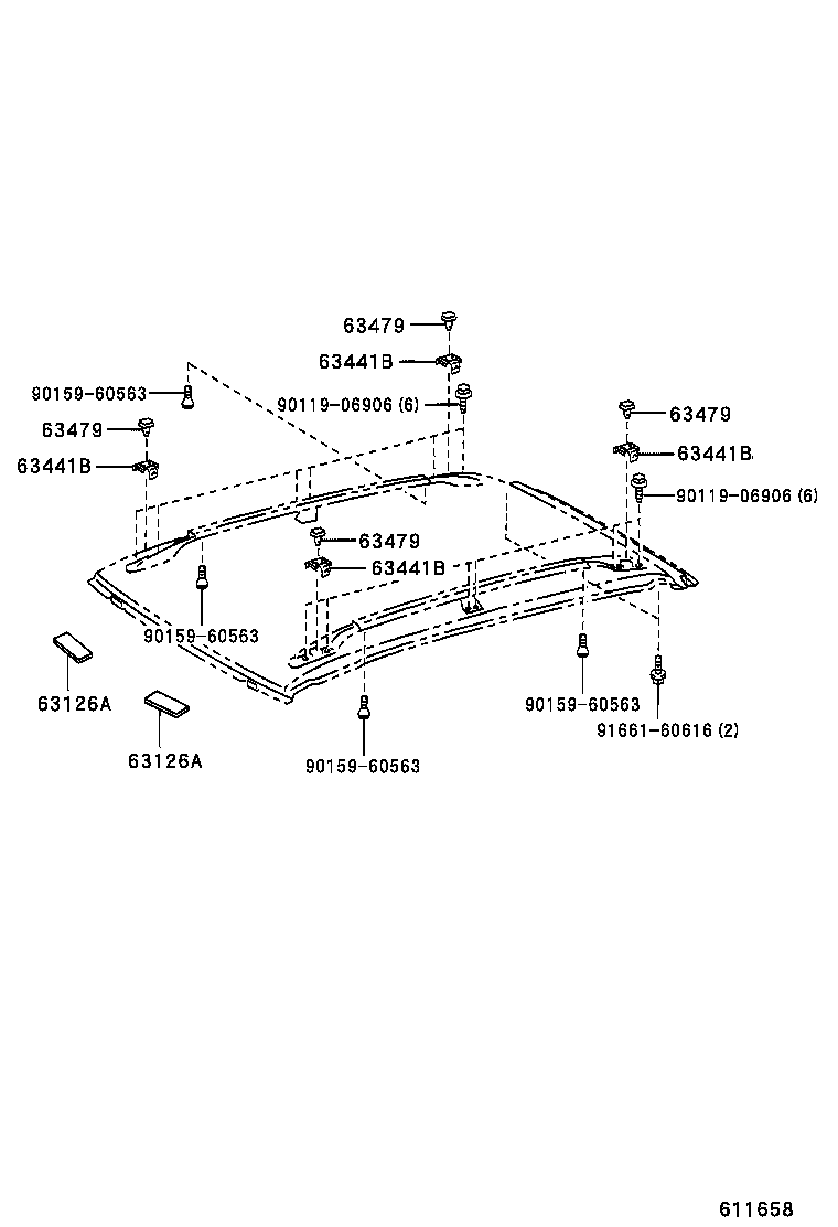  HILUX |  ROOF PANEL BACK PANEL