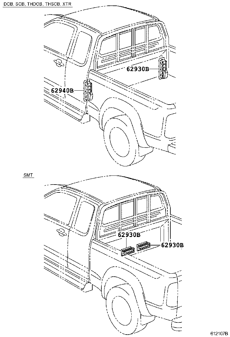  HILUX |  REAR VENTILATOR ROOF VENTILATOR