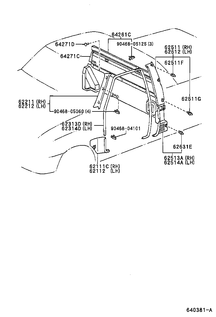  HILUX |  INSIDE TRIM BOARD