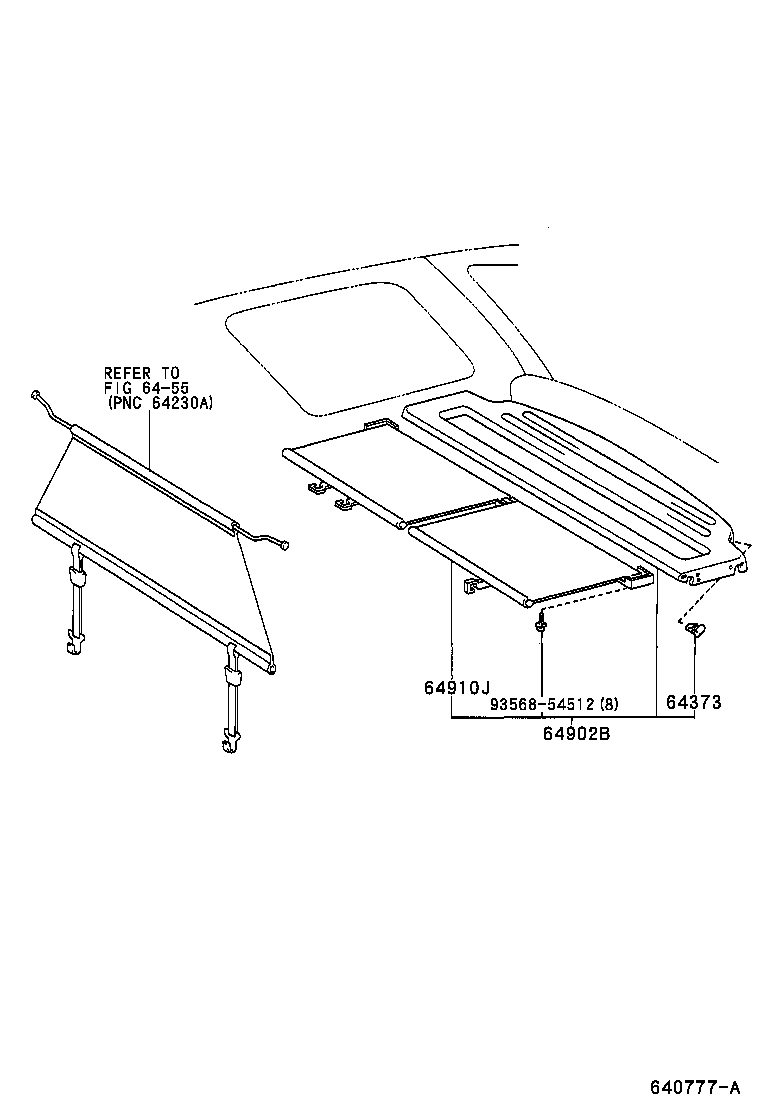  RAV4 |  PACKAGE TRAY PANEL