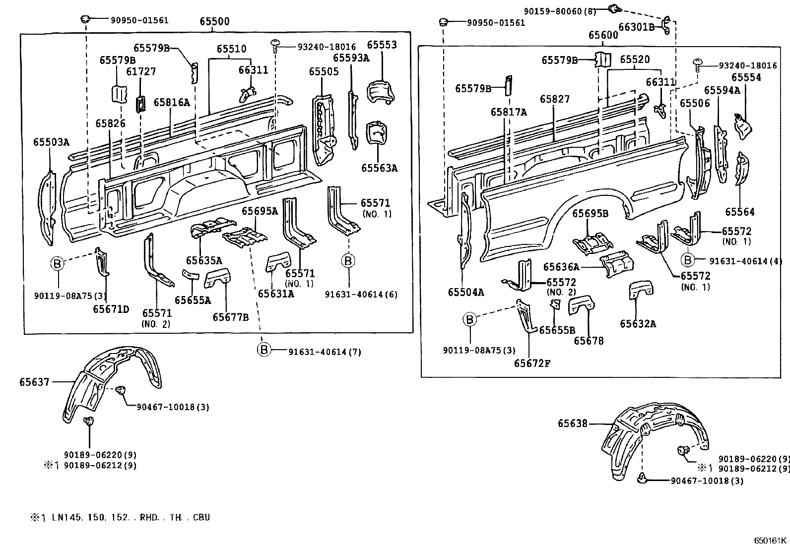  HILUX |  REAR BODY SIDE PANEL