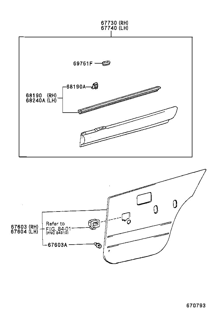  STARLET |  REAR DOOR PANEL GLASS