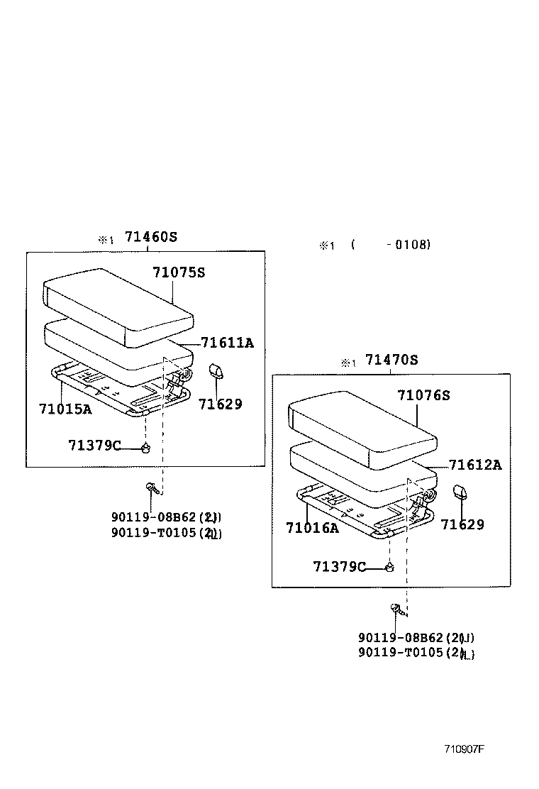  HILUX |  SEAT SEAT TRACK