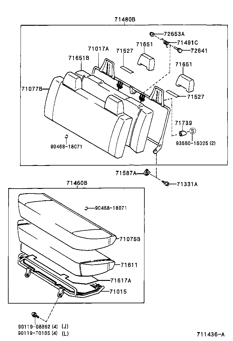  HILUX |  SEAT SEAT TRACK