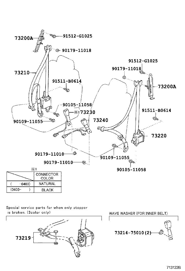  ALPHARD |  SEAT BELT