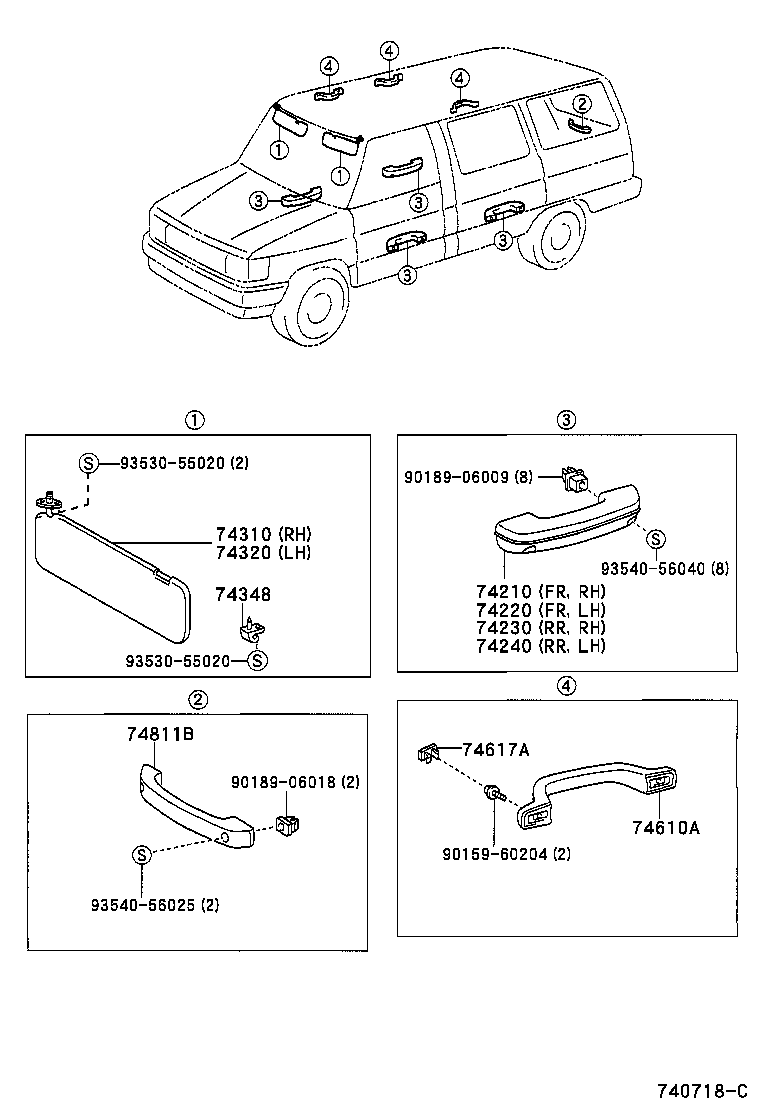  QUALIS |  ARMREST VISOR