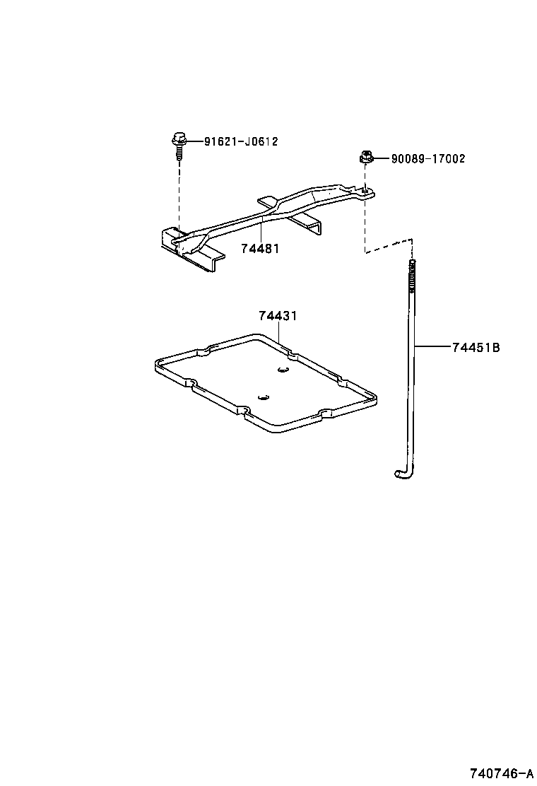  AVALON |  BATTERY CARRIER