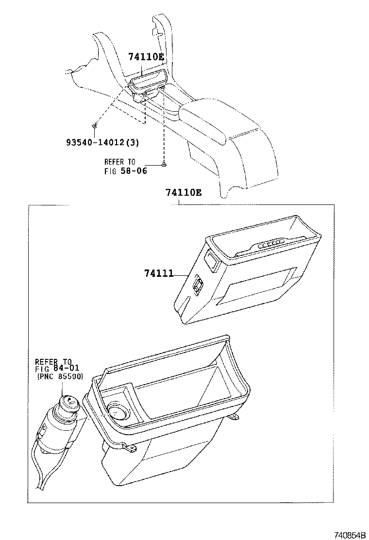  SC430 |  ASH RECEPTACLE