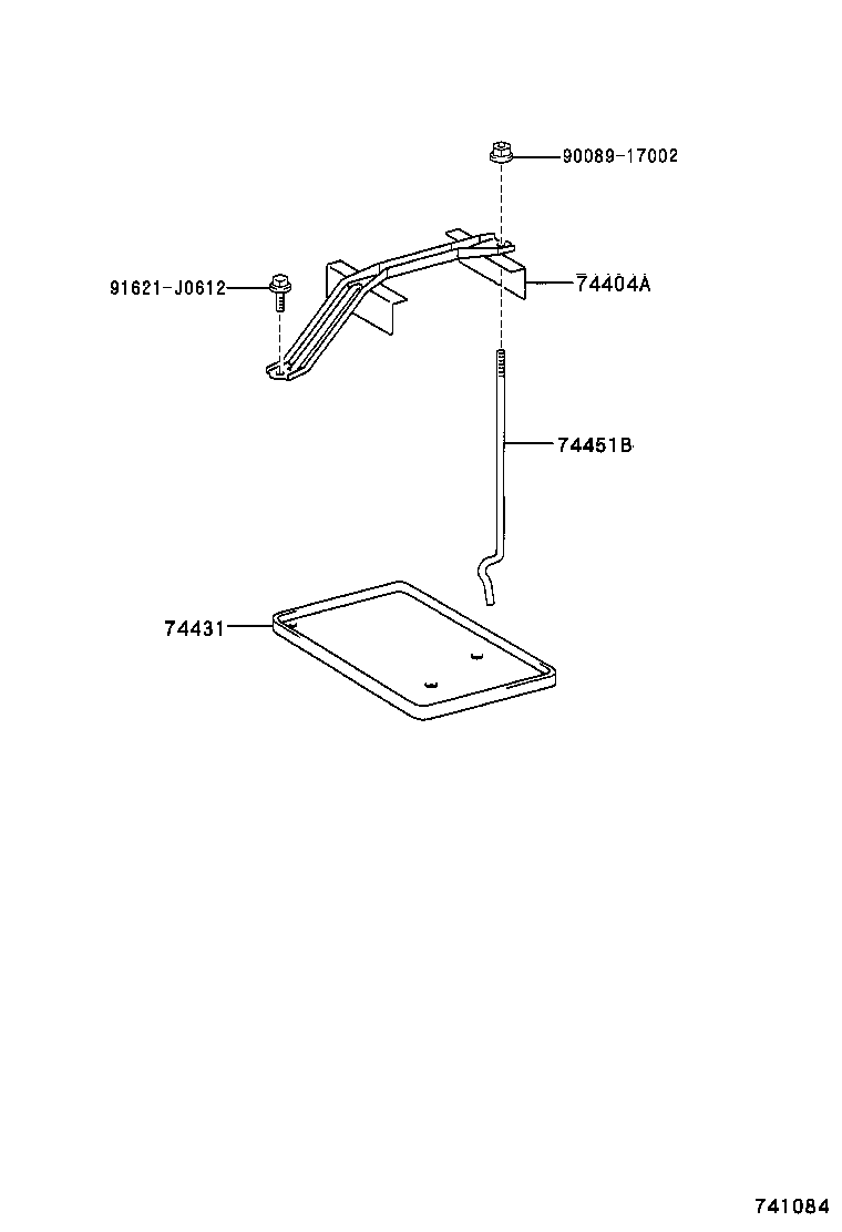 CAMRY AUSTRALIA |  BATTERY CARRIER