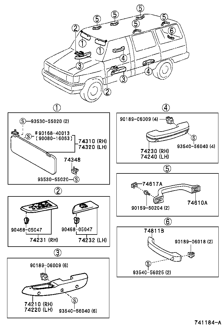  QUALIS |  ARMREST VISOR