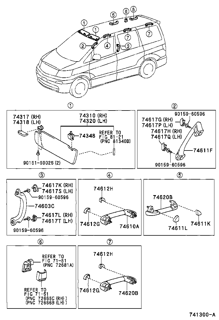  ALPHARD |  ARMREST VISOR
