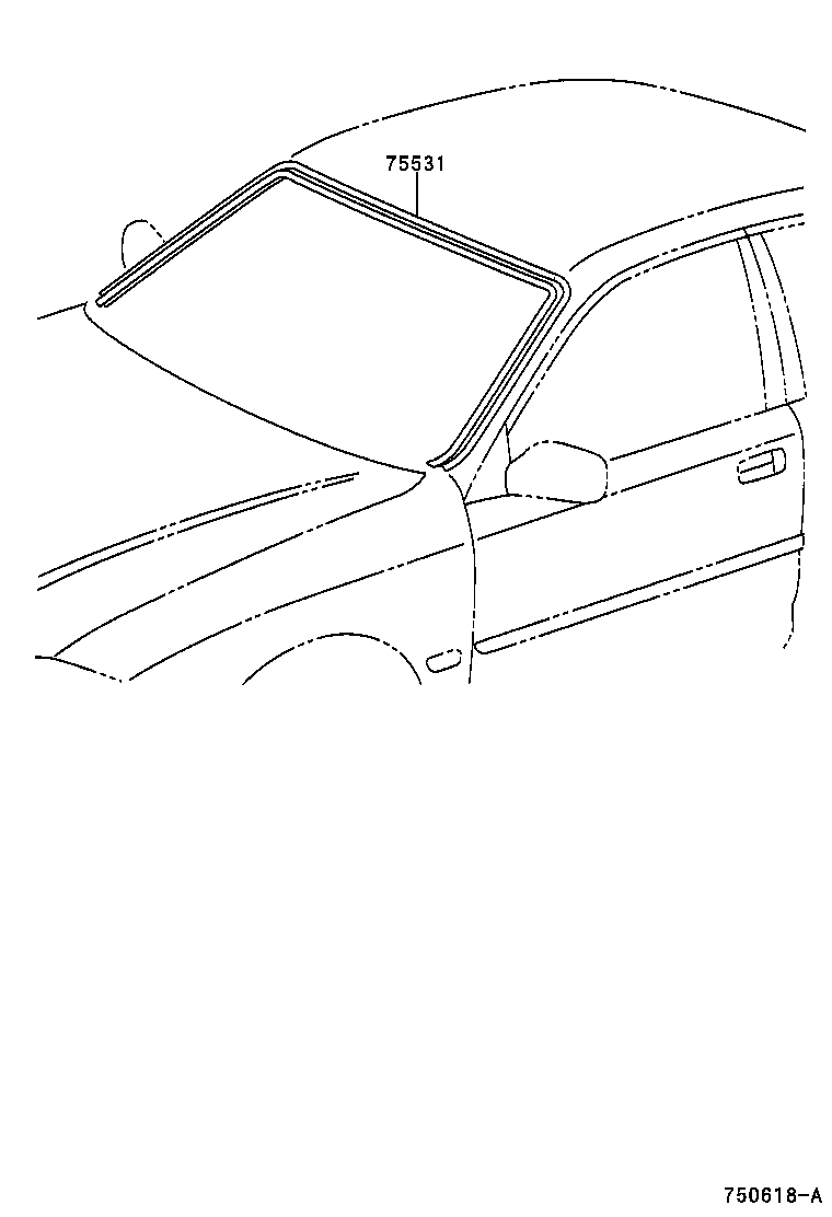  AVALON |  FRONT MOULDING