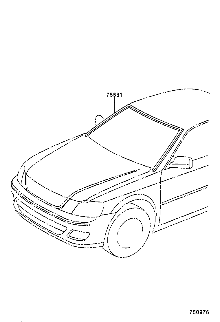  CAMRY AUSTRALIA |  FRONT MOULDING