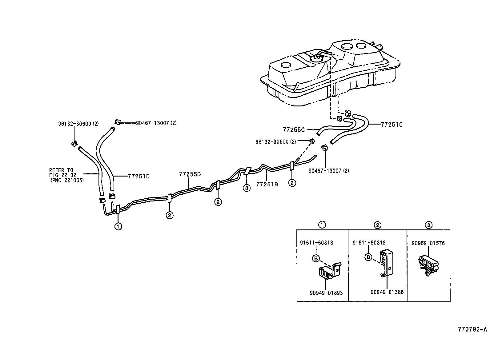 QUALIS |  FUEL TANK TUBE