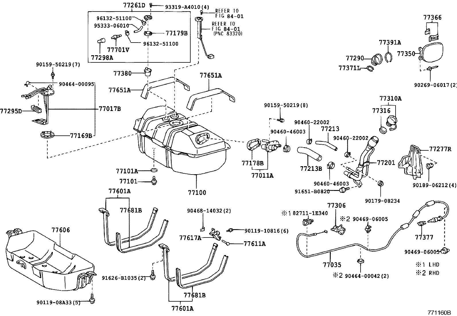  LAND CRUISER PRADO |  FUEL TANK TUBE