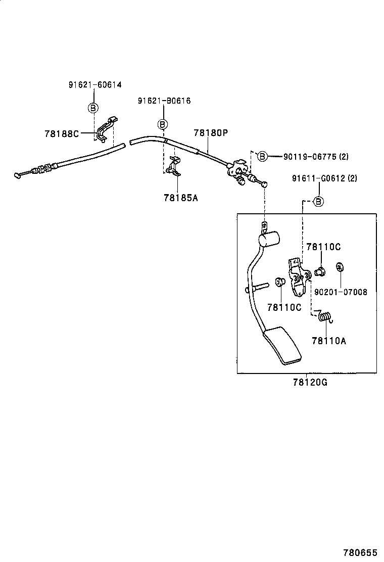  HILUX |  ACCELERATOR LINK