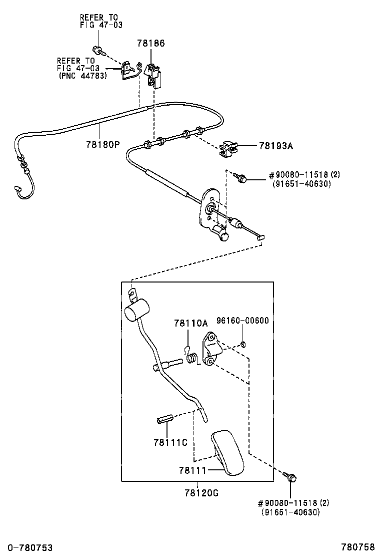  AVENSIS |  ACCELERATOR LINK