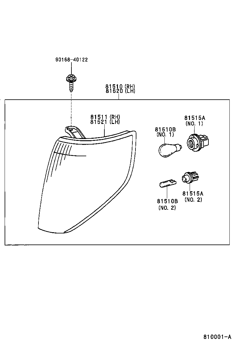  LAND CRUISER 90 |  FRONT TURN SIGNAL LAMP