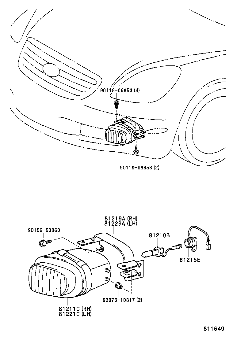  SC430 |  FOG LAMP