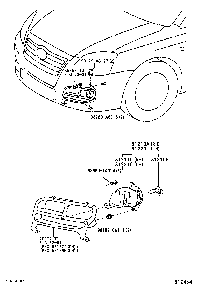  AVENSIS |  FOG LAMP