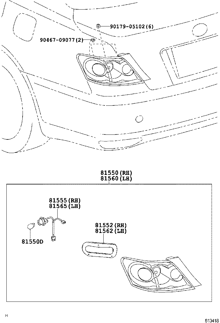  REIZ |  REAR COMBINATION LAMP