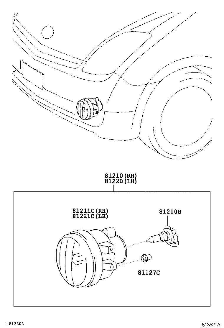  PRIUS CHINA |  FOG LAMP