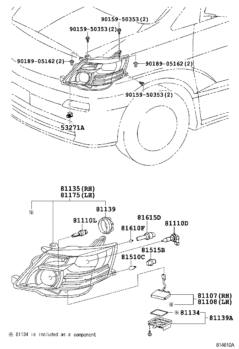  ALPHARD |  HEADLAMP