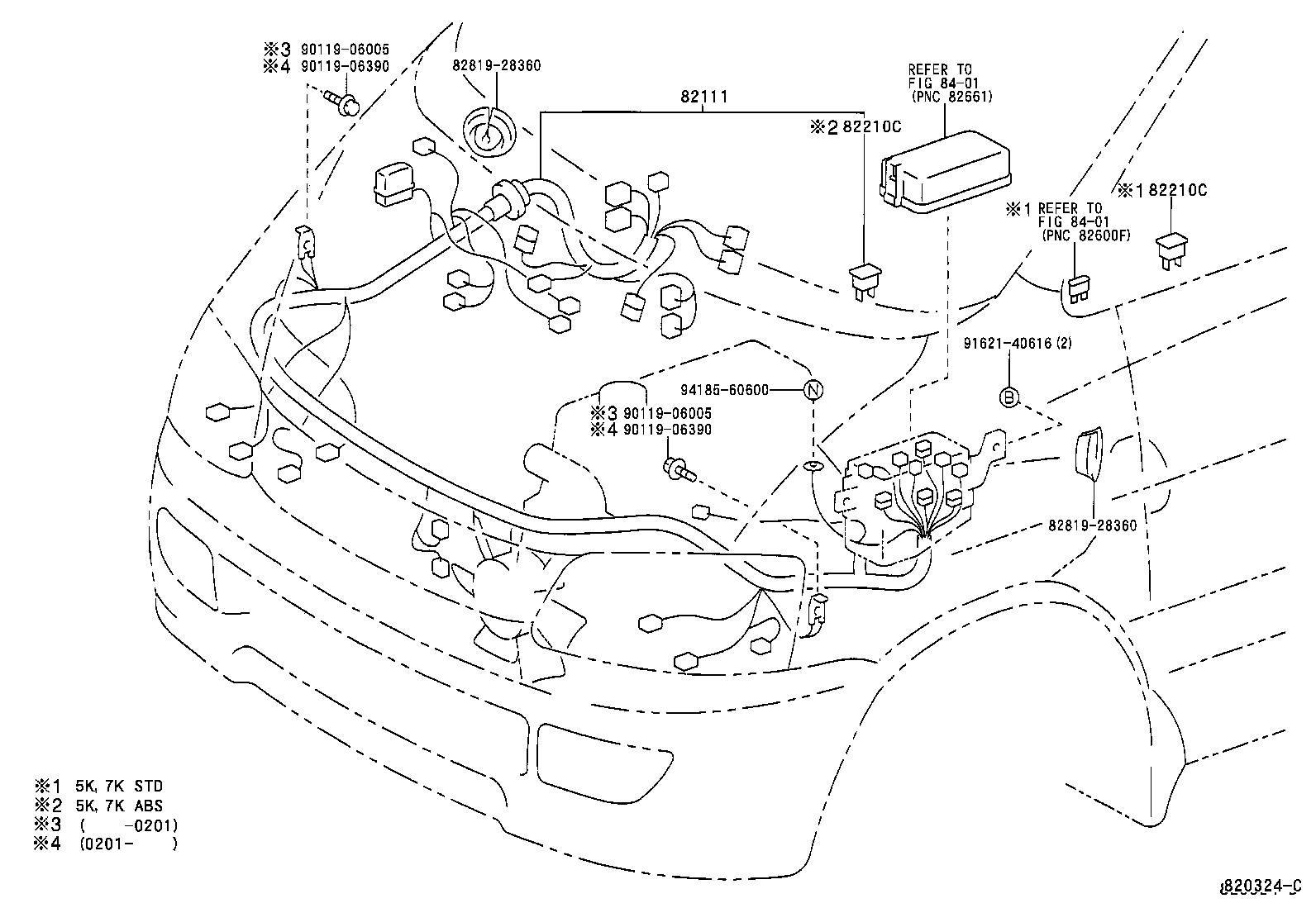  TOWNACE LITEACE |  WIRING CLAMP