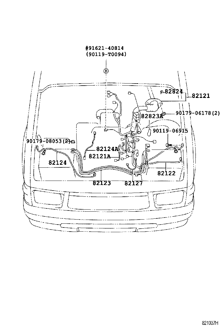  HILUX |  WIRING CLAMP