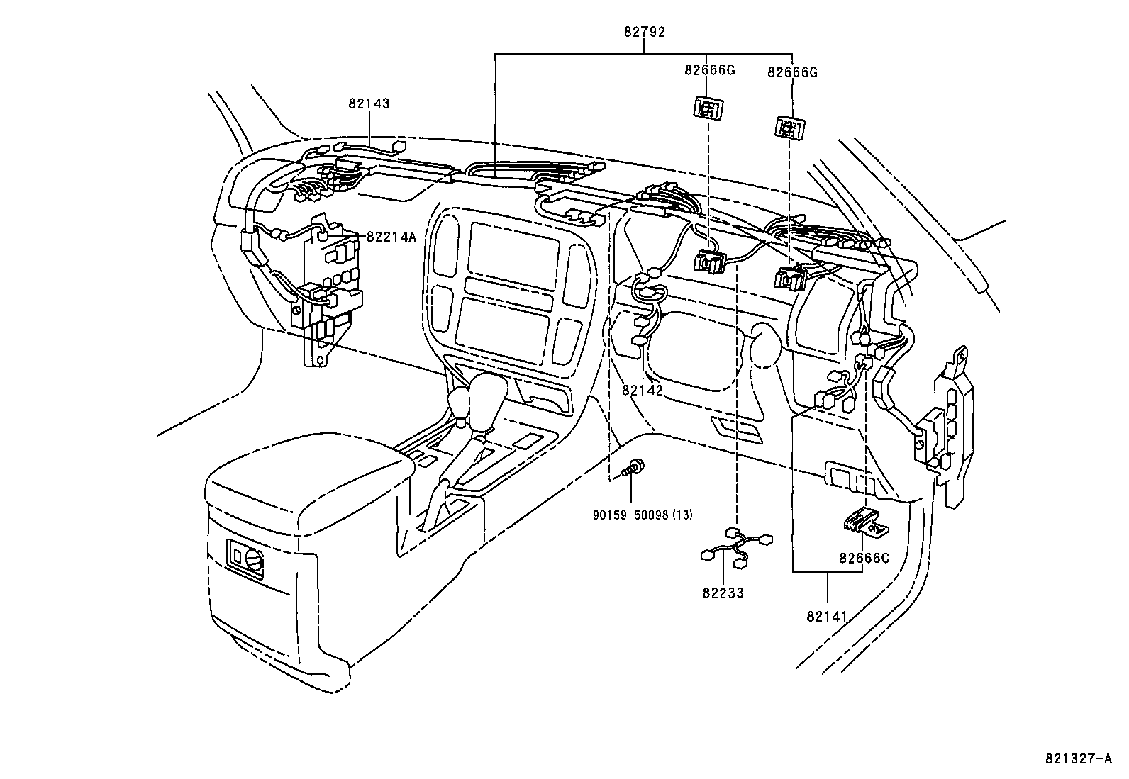  LX470 |  WIRING CLAMP