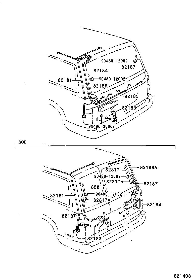  LAND CRUISER 80 |  WIRING CLAMP