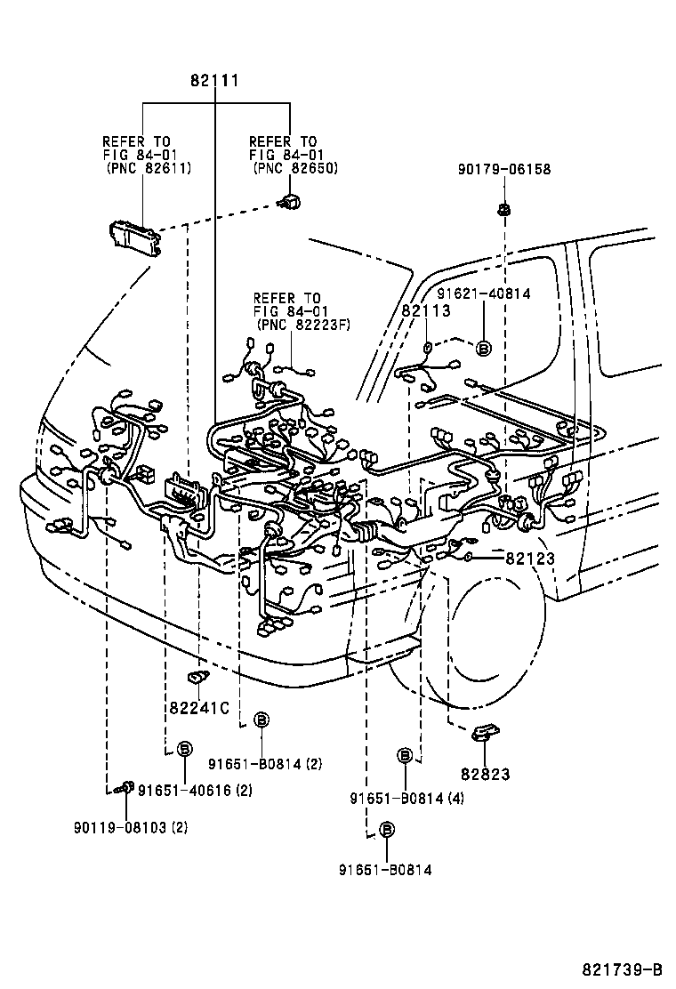  HIACE VAN COMUTER |  WIRING CLAMP