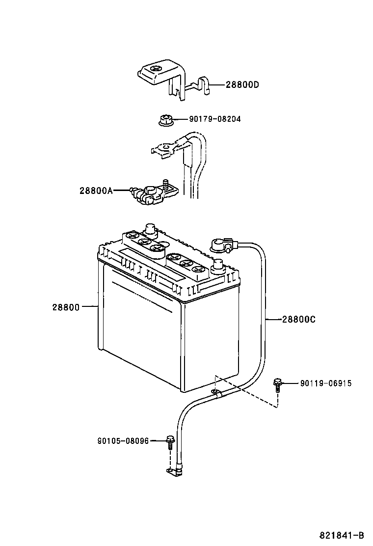  CELICA |  BATTERY BATTERY CABLE