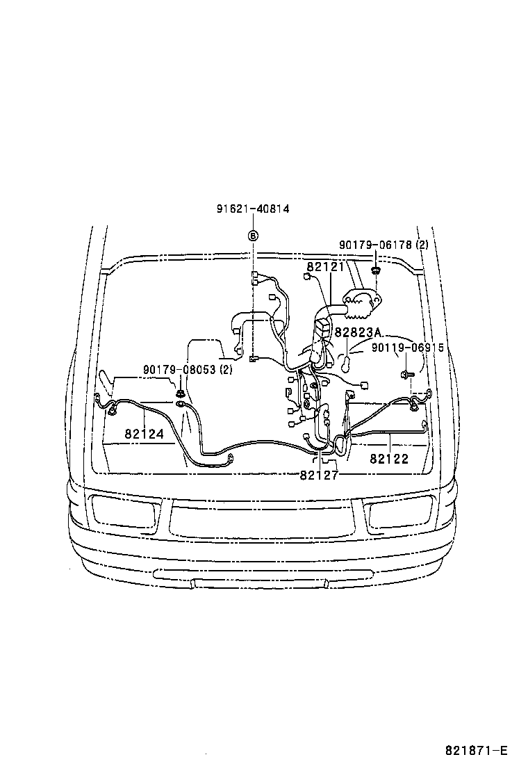  HILUX |  WIRING CLAMP
