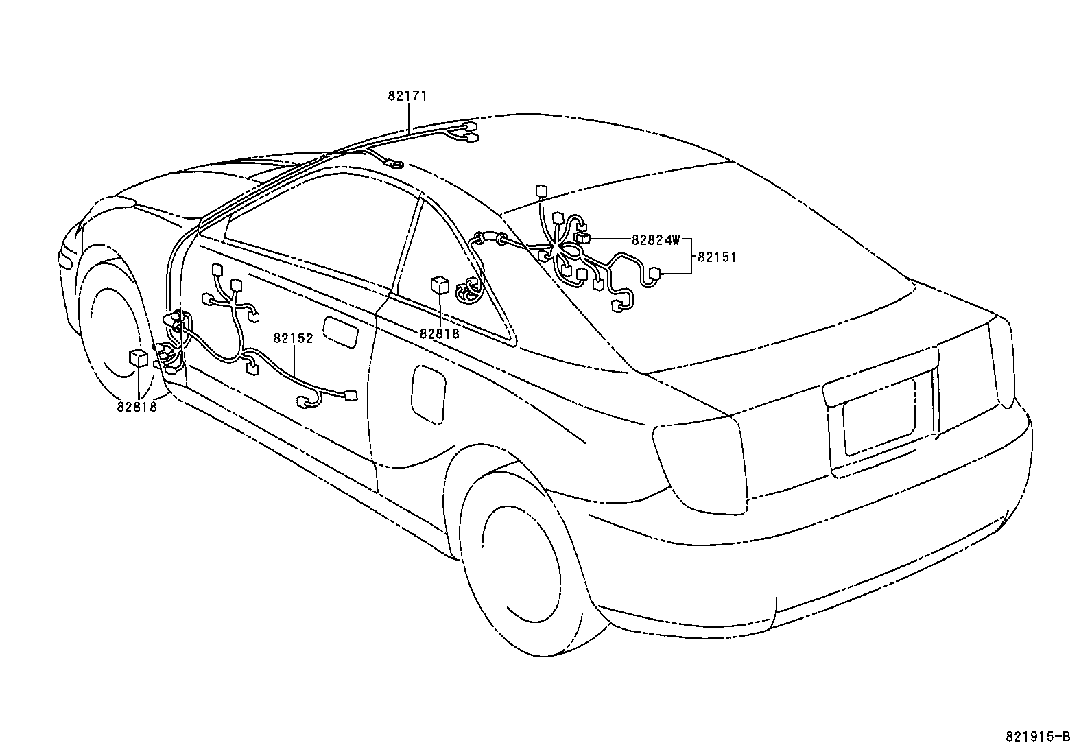  CELICA |  WIRING CLAMP