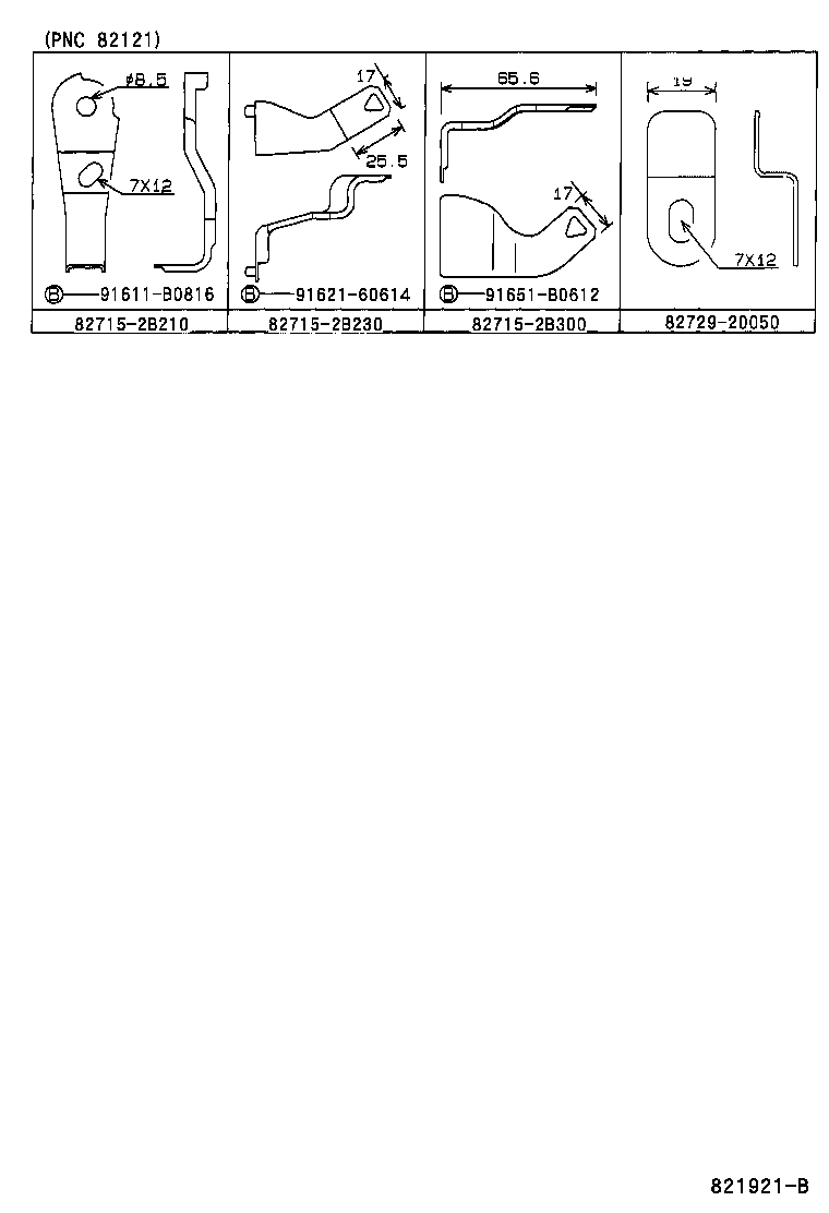  CELICA |  WIRING CLAMP