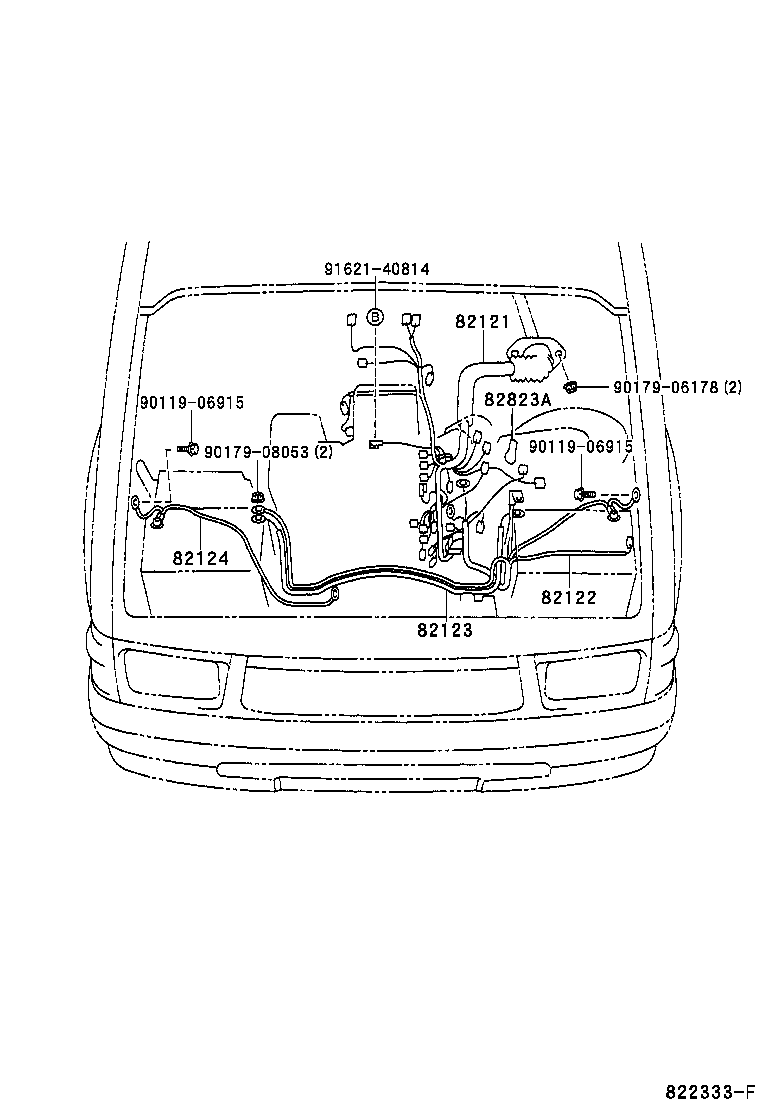  HILUX |  WIRING CLAMP