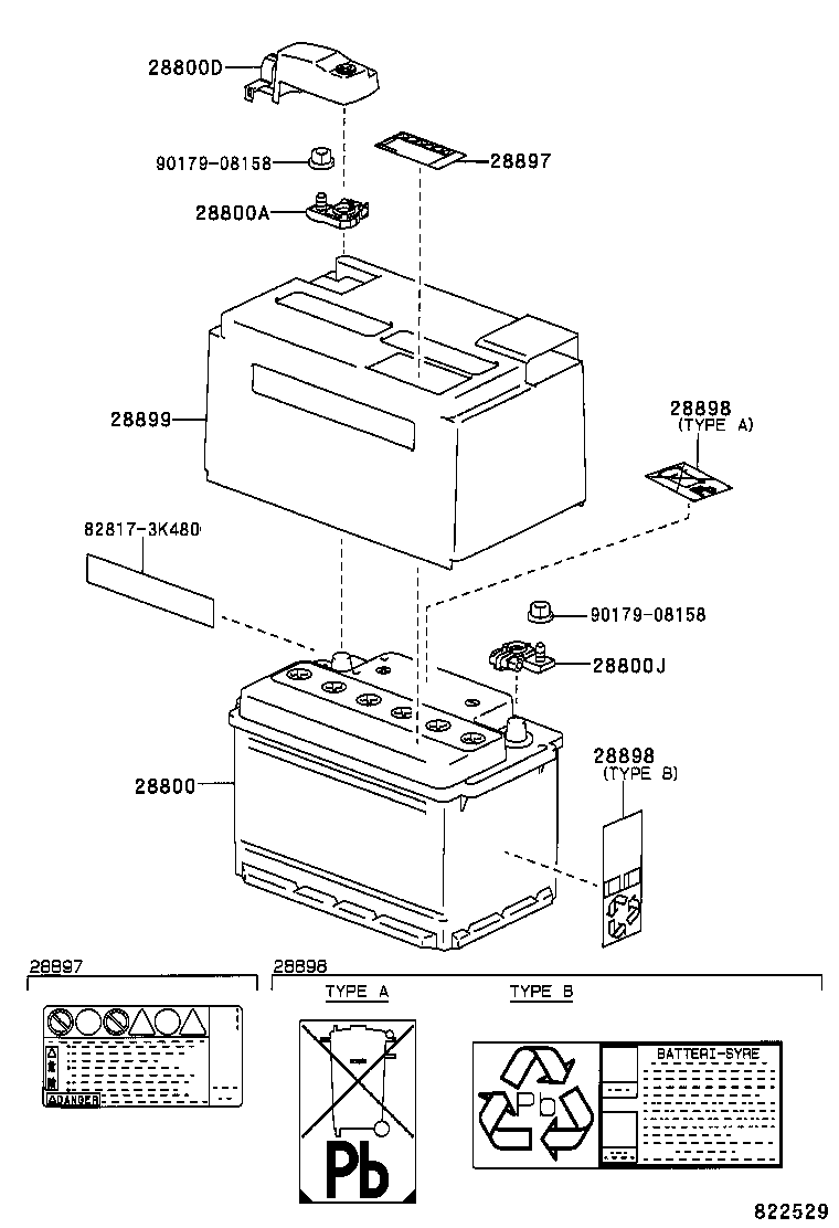  SC430 |  BATTERY BATTERY CABLE